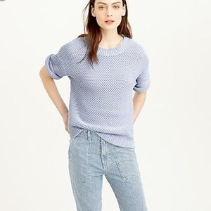 JCrew open-stitch sweater; size S